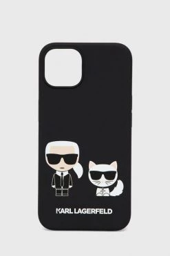Θήκες για γυναίκες Θήκη κινητού Karl Lagerfeld Iphone 13 6,1'' μαύρο