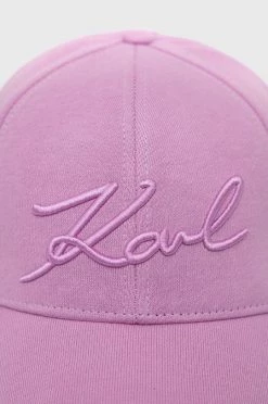 Jockey Καπέλο Karl Lagerfeld ροζ -Karl Lagerfeld Εκπτώσεις unnamed file 721