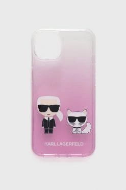 Θήκες για γυναίκες Θήκη κινητού Karl Lagerfeld ροζ
