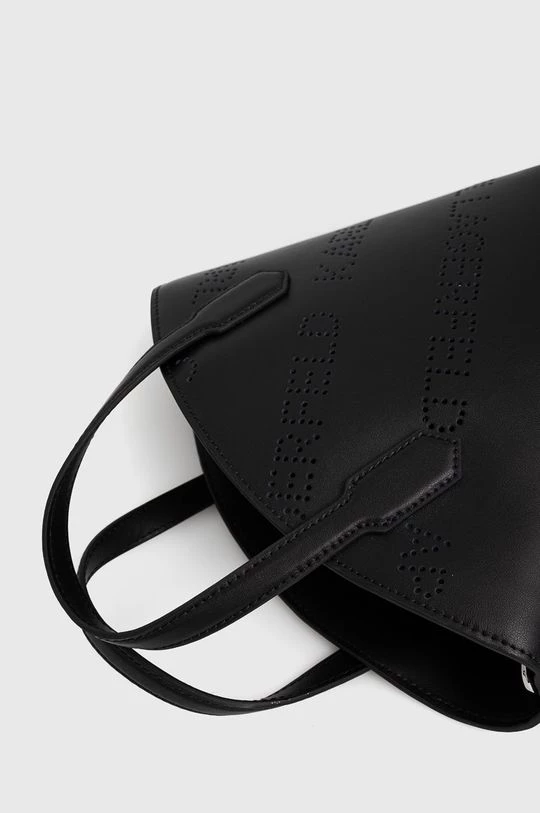 Τσάντες και τσάντες ώμου Δερμάτινη τσάντα Karl Lagerfeld μαύρο 7 Τσάντες και τσάντες ώμου Δερμάτινη τσάντα Karl Lagerfeld μαύρο - Image 5