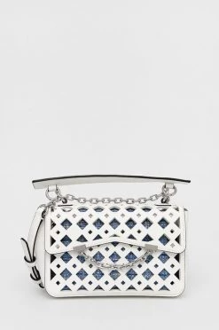 Τσάντες χιαστί Τσάντα Karl Lagerfeld άσπρο