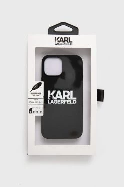 Θήκες για γυναίκες Θήκη κινητού Karl Lagerfeld IPhone 13 Mini μαύρο -Karl Lagerfeld Εκπτώσεις unnamed file 796
