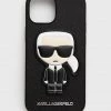 Θήκες για γυναίκες Θήκη κινητού Karl Lagerfeld IPhone 13 Mini μαύρο