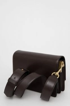 Τσάντες χιαστί Δερμάτινη τσάντα Karl Lagerfeld καφέ -Karl Lagerfeld Εκπτώσεις unnamed file 843