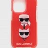 Θήκες για γυναίκες Θήκη κινητού Karl Lagerfeld κόκκινο