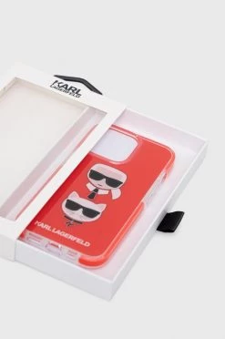 Θήκες για γυναίκες Θήκη κινητού Karl Lagerfeld κόκκινο -Karl Lagerfeld Εκπτώσεις unnamed file 886