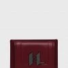 Πορτοφόλια Δερμάτινο πορτοφόλι Karl Lagerfeld χρώμα: κόκκινο -Karl Lagerfeld Εκπτώσεις unnamed file 923