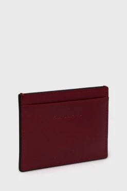 Πορτοφόλια Δερμάτινο πορτοφόλι Karl Lagerfeld χρώμα: κόκκινο -Karl Lagerfeld Εκπτώσεις unnamed file 925