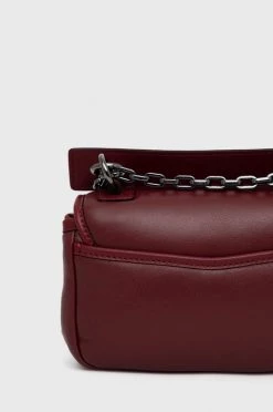 Τσάντες χιαστί Δερμάτινη τσάντα Karl Lagerfeld κόκκινο -Karl Lagerfeld Εκπτώσεις unnamed file 937