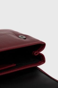 Τσάντες χιαστί Δερμάτινη τσάντα Karl Lagerfeld κόκκινο -Karl Lagerfeld Εκπτώσεις unnamed file 938