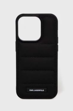 Θήκες για γυναίκες Θήκη κινητού Karl Lagerfeld Iphone 14 Pro 6,1" μαύρο