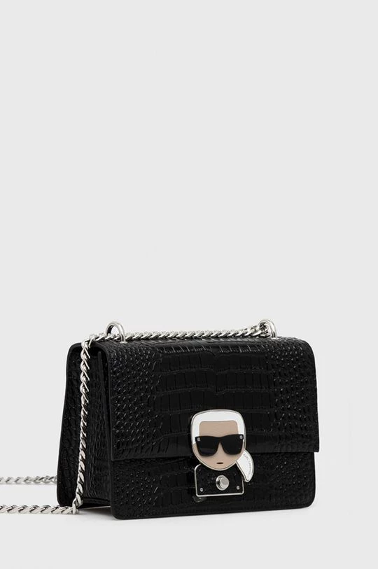 Τσάντες χιαστί Δερμάτινη τσάντα Karl Lagerfeld μαύρο 4 Τσάντες χιαστί Δερμάτινη τσάντα Karl Lagerfeld μαύρο - Image 2