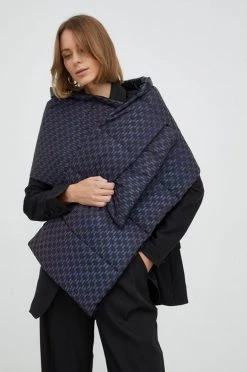 Κασκόλ Karl Lagerfeld μαύρο