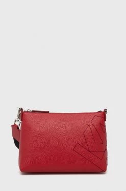 Τσάντες χιαστί Τσάντα Karl Lagerfeld κόκκινο