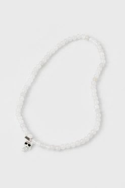 Κολιέ Karl Lagerfeld λευκό